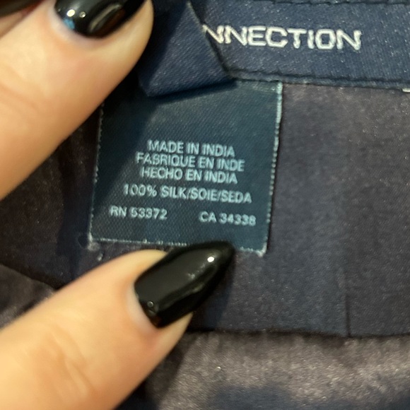 French Connection Silk Ruffle Dress - Picture 4 of 8